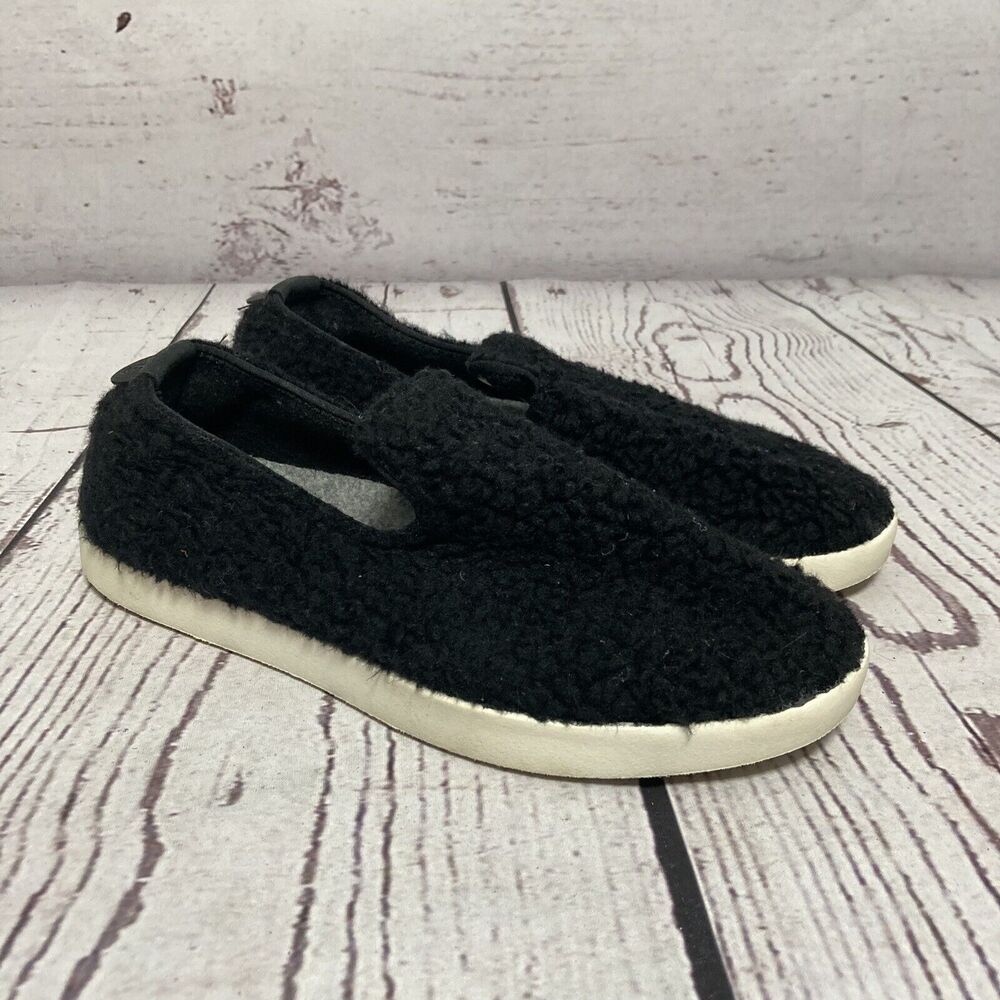 All Birds Shoes Womens Size 7 Black Slip On Casual Lounge Comfort
